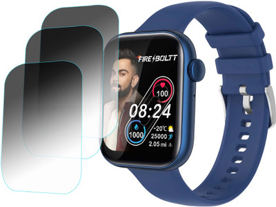 TWUAOP Screen Guard for fire boltt ring(Pack of 3)