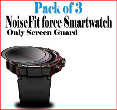 daffin Screen Guard for NoiseFit Force(Pack of 3)