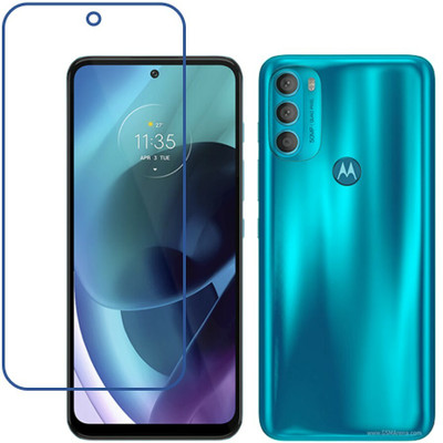 DVMART Screen Guard for 9H Crystal Clear Motorola Moto G71 5G(Pack of 1)
