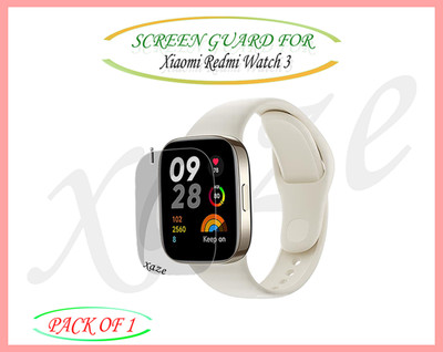 XAZE Screen Guard for Xiaomi Redmi Watch 3 Smartwatch(Pack of 1)