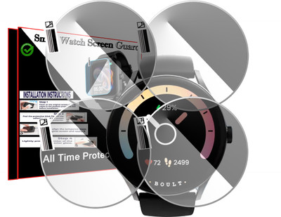 HIDEOUS Screen Guard for Boult Rover Pro(Pack of 4)