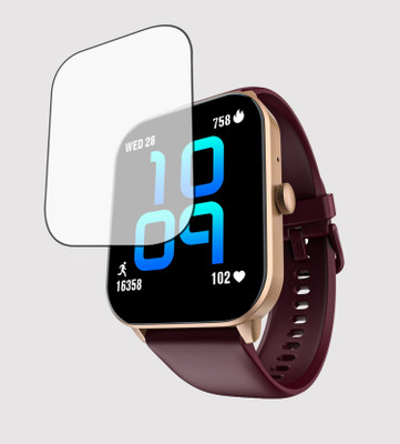 ejzatex Screen Guard for NOISEFIT COLORFIT QUBE 2 SMARTWATCH, SCREEN GUARD(Pack of 1)