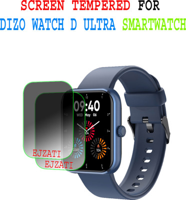 EJZATI Screen Guard for DIZO WATCH D ULTRA SMARTWATCH(Pack of 2)