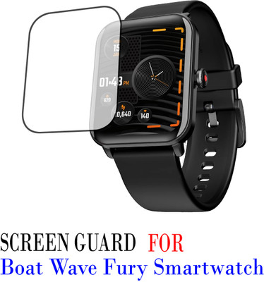 EJZATEX Screen Guard for BOAT WAVE FURY SMARTWATCH, SCREEN GUARD(Pack of 1)