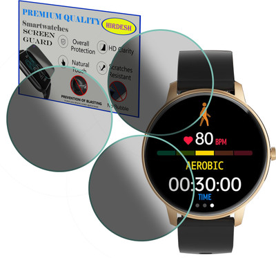 hirdesh Screen Guard for Fire Boltt Rage(Pack of 3)