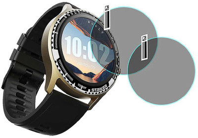 MOKPLZ Screen Guard for BOULT STRIKER SMARTWATCH(Pack of 2)