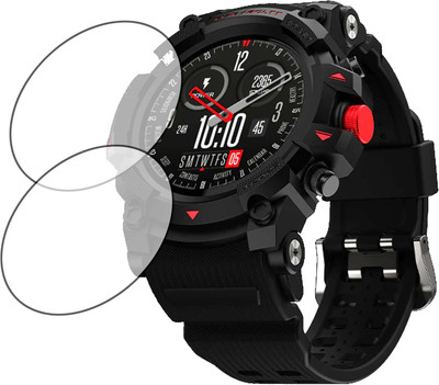 TWUAOP Screen Guard for FIRE BOLTT EXPEDITION SMARTWATCH(Pack of 2)