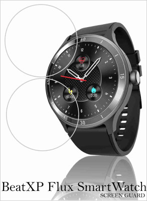 FINCH Screen Guard for beatXP Flux Smartwatch(Pack of 2)