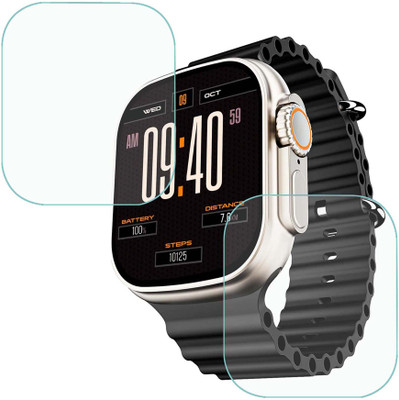 MOKPLZ Screen Guard for BOAT WAVE GENESIS SMARTWATCH(Pack of 2)