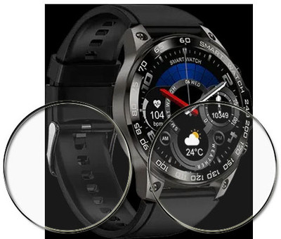 tombik Screen Guard for AW11:- Fire Boltt Dagger Smartwatch(Pack of 2)