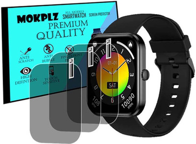 MOKPLZ Screen Guard for FIRE BOLTT TERMINATOR SMARTWATCH(Pack of 3)