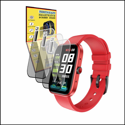 EZGER Screen Guard for FIRE BOLTT JAGUAR Smartwatch(Pack of 3)