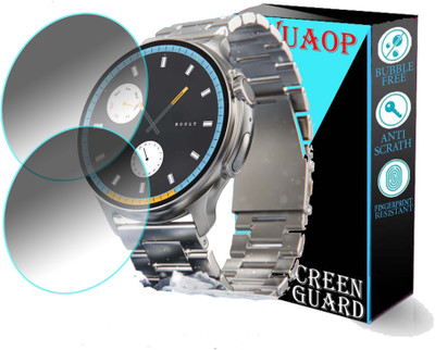 TWUAOP Screen Guard for BOULT ROVER ULTRA SMARTWATCH(Pack of 2)