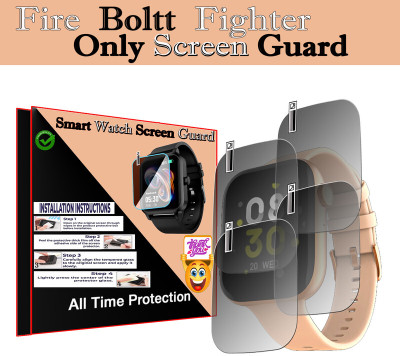 daffin Screen Guard for Fire Boltt Fighter(Pack of 4)