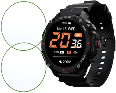 LIGHTWINGS Screen Guard for CULT SPORT Ranger XR 1.43 Smartwatch(Pack of 2)