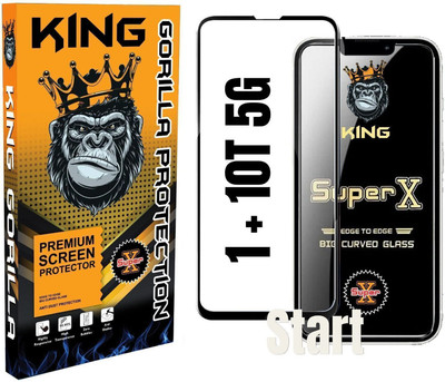 KING GORILLA Screen Guard for OnePlus 10T 5G(Pack of 1)
