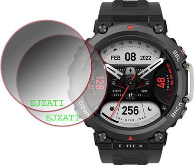 EJZATI Screen Guard for AMAZFIT T-REX 2 SMARTWATCH(Pack of 2)