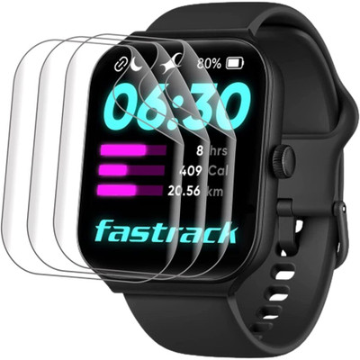 LIGHTWINGS Screen Guard for Fastrack Limitless FS1 1.95 Smart Watch(Pack of 3)