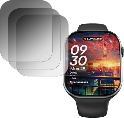 ejzatex Screen Guard for CROSSBEATS IGNITE NEXUS SMARTWATCH, SCREEN GUARD(Pack of 3)