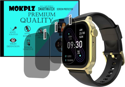 MOKPLZ Screen Guard for FIRE BOLTT RISE SMARTWATCH(Pack of 3)