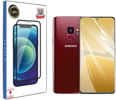YAFILO Screen Guard for Samsung Galaxy S9 Unbreakable Membrane (Transparent) Edge To Edge Full Screen Coverage With Easy Installation Kit | Not Temper Glass(Pack of 1)