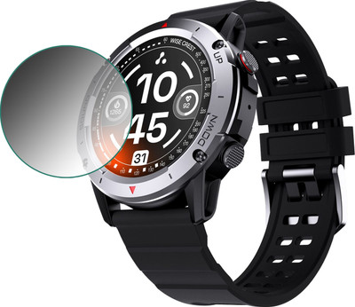 ejzatex Edge To Edge Screen Guard for AMBRANE WISE CREST SMARTWATCH(Pack of 1)