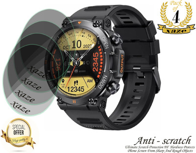 XAZE Screen Guard for Spiffy K56 Pro Smartwatch(Pack of 4)