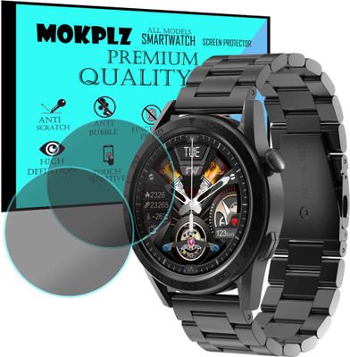 MOKPLZ Screen Guard for ALT DAPPER SMARTWATCH(Pack of 2)