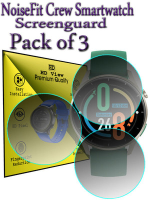 HIDEOUS Screen Guard for Noise NoiseFit Crew(Pack of 3)
