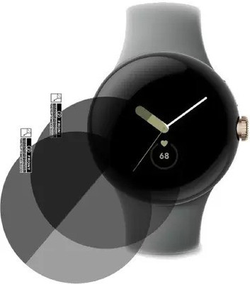 KONG FU MA Tempered Glass Guard for Google Pixel Watch Smartwatch (Pack of 2)(Pack of 1)
