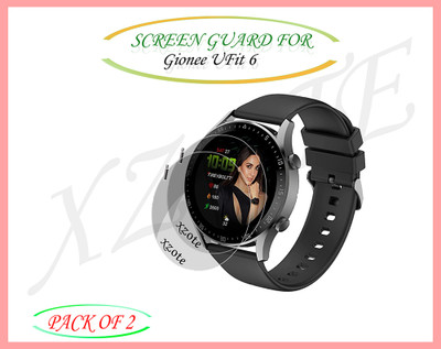 XAZE Screen Guard for Gionee UFit 6 Smartwatch(Pack of 2)