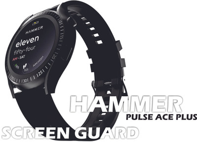 S9HUB Screen Guard for HAMMER PULSE ACE PLUS SMARTWATCH(Pack of 2)