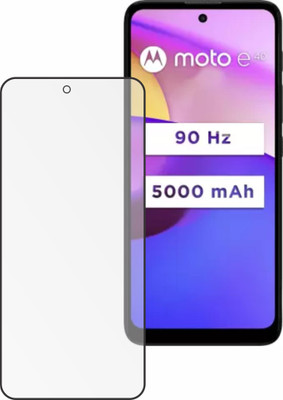 chakoor Screen Guard for Motorola E40(Pack of 1)