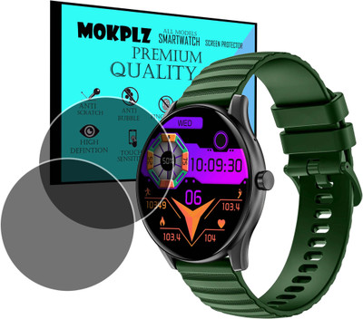 MOKPLZ Screen Guard for GIZMORE ORBIT MAX SMARTWATCH(Pack of 2)