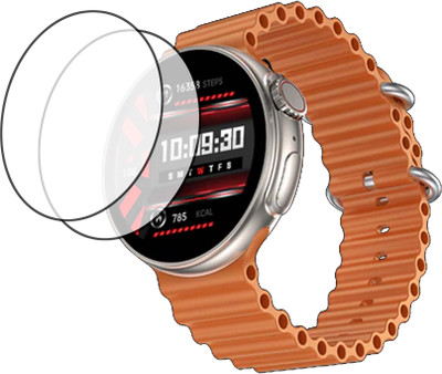 TWUAOP Screen Guard for FIRE BOLTT ASTEROID SMARTWATCH(Pack of 2)