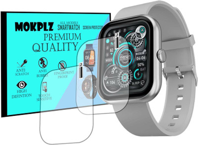 MOKPLZ Screen Guard for FIRE BOLTT STARDUST SMARTWATCH(Pack of 2)