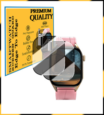 EZGER Screen Guard for Fire Boltt Emperor Smartwatch(Pack of 2)