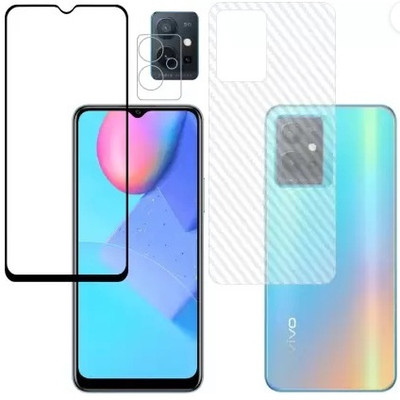 LIGHTWINGS Screen Guard for ViVO T1 -5G(Pack of 3)