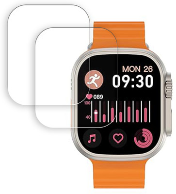 MUTAALI Tempered Glass Guard for John Maria S8 Ultra 1.96 inch smart watch(Pack of 2)