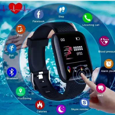 tombik Screen Guard for ID116 smart wristwatch(Pack of 1)