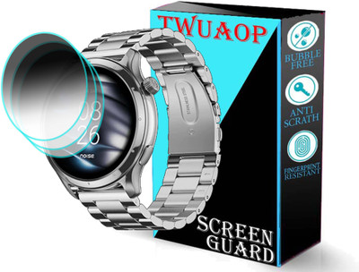 TWUAOP Screen Guard for NOISEFIT METTLE SMARTWATCH(Pack of 3)
