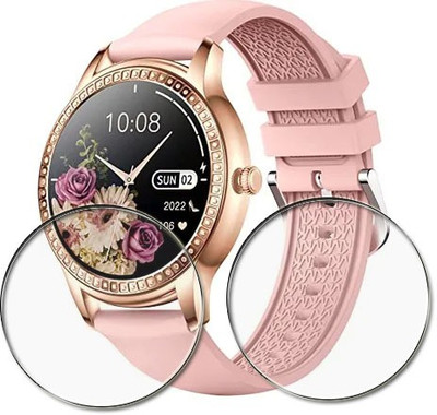 tombik Impossible Screen Guard for p21-Hapi Pola Floral Series Smartwatch(Pack of 2)
