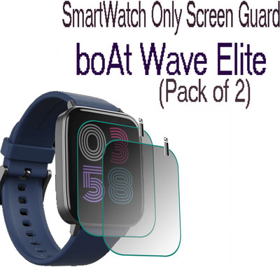 HIDEOUS Screen Guard for boAt Wave Elite(Pack of 2)