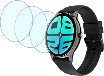 GPTECK Screen Guard for NoiseFit Twist Go Smart Watch Screen Guard(Pack of 3)