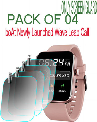 HIDEOUS Screen Guard for boAt Wave Leap Call(Pack of 4)
