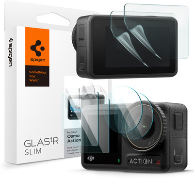 Spigen Screen Guard for Osmo Action 4(Pack of 2)