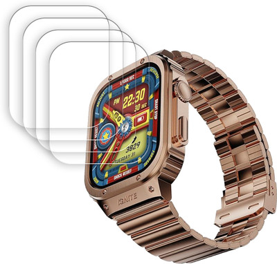 MUTAALI Tempered Glass Guard for Fire-Boltt Maverick 2.02 inch smart watch(Pack of 4)