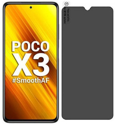 S enterprises Impossible Screen Guard for Poco X3 128GB(Pack of 1)