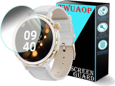 TWUAOP Screen Guard for PEBBLE DIVA SMARTWATCH(Pack of 1)