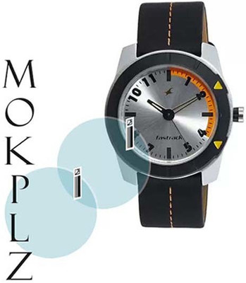 MOKPLZ Screen Guard for FASTRACK ANALOG GREY DIAL MEN WATCH(Pack of 2)